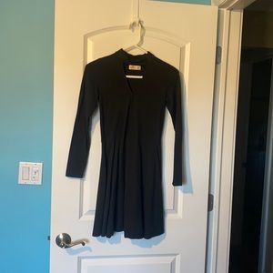 Hollister black knit dress size medium